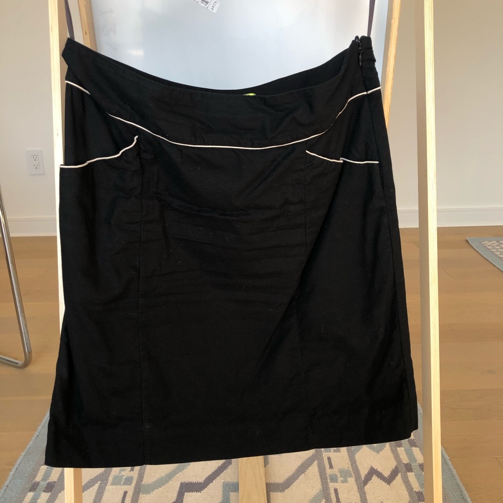 Anthropologie Black Pencil Skirt